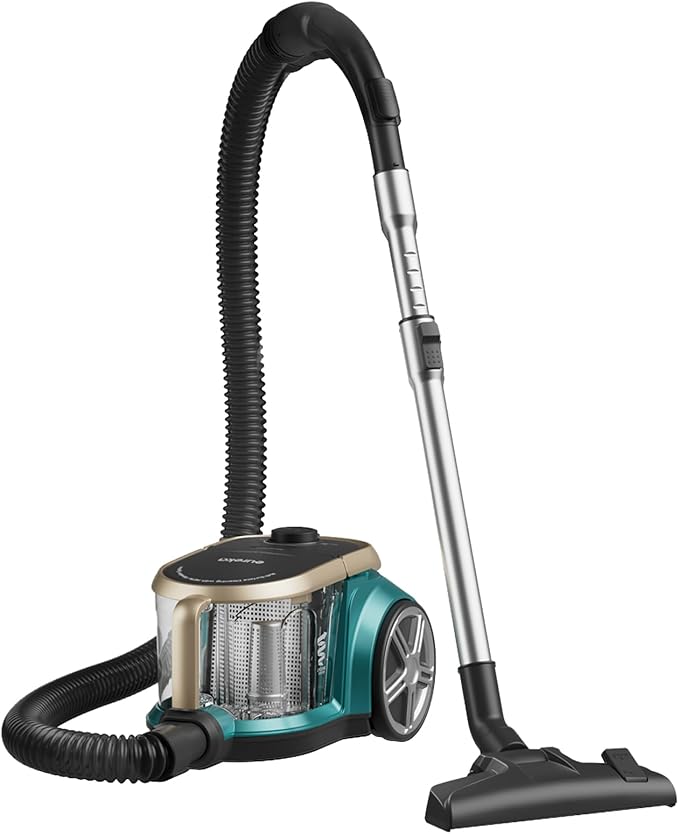 EUREKA NEN180 – Bagless Cylinder Vacuum Cleaner | 24000Pa Suction, 2000W Motor, Compact & Lightweight