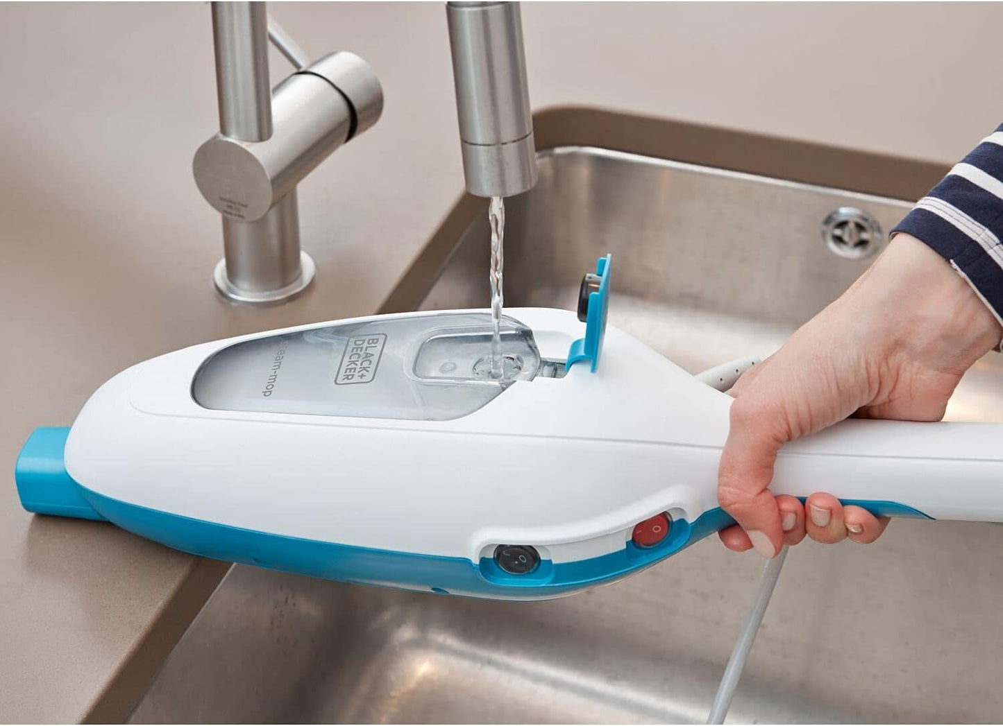 BLACK+DECKER 1300W 10-in-1 Steam-Mop