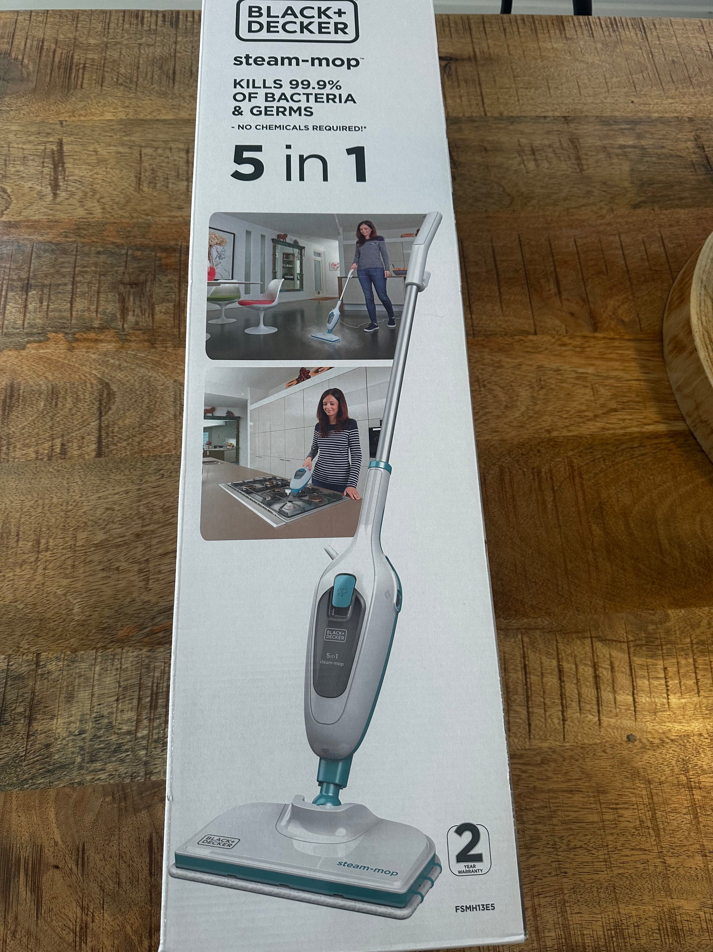 BLACK+DECKER 1300W 10-in-1 Steam-Mop