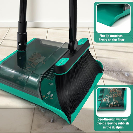 GlowSweep Pro+ Broom & Dustpan
